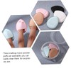 Healeved 45pcs Mini Fingertip Powder Puff for Loose Foundation Makeup