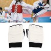 1 Pair Taekwondo Gloves Breathable Elastic Half Finger Kickboxing Boxing