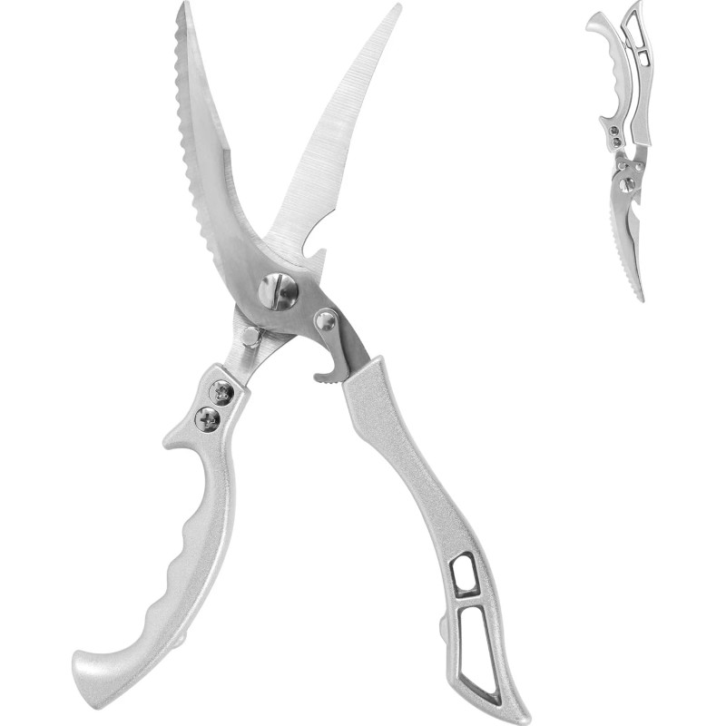 Unbranded Kitchen Stainless Steel Scissors – Durable, Sharp Blades