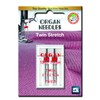Organ Sewing Machine Twin Needles STRETCH 75 / 2.5 FITS