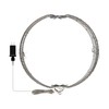 Alpine Corporation 16" H Indoor/Outdoor Foldable Metal Hanging Ornament with