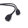 Antrader USB 3.0 Type A 90 Degree Male to Straight