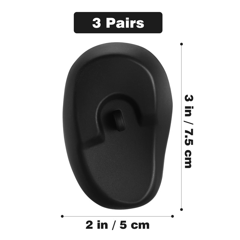 Exceart - 3 pares de protectores de oídos profesionales de