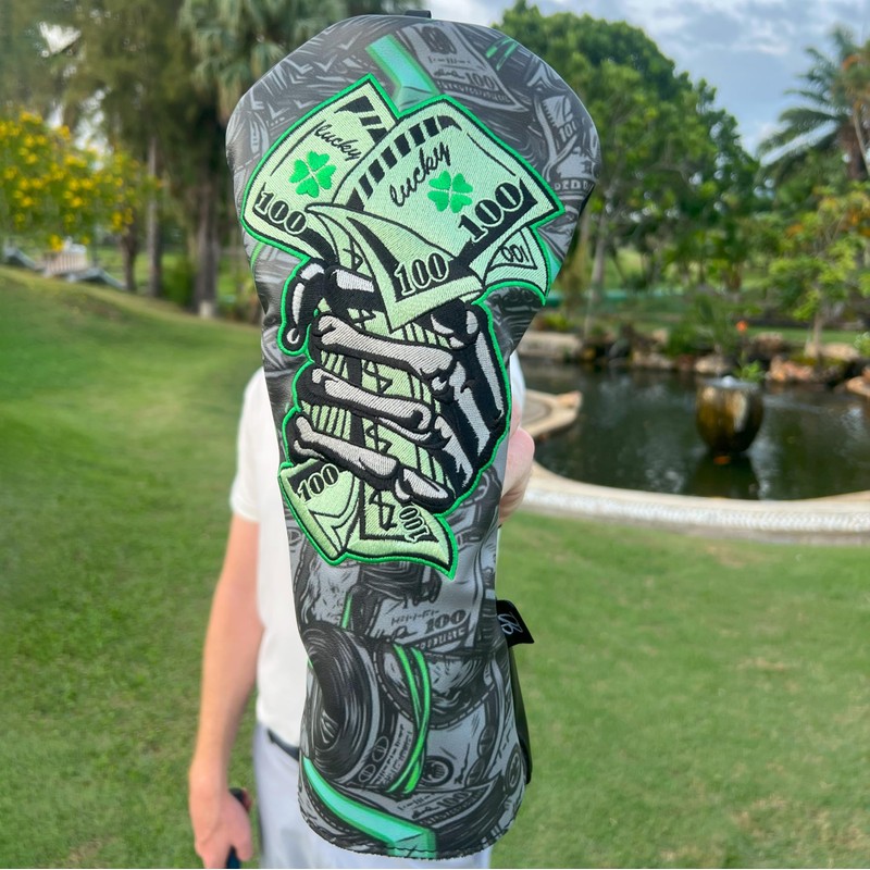 Dirty Birdie Golf | Premium Leather Driver Headcovers | Soft