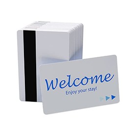 Hotel & Motel Magnetic Stripe Key Cards (1000)