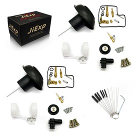 [JiExp]For HMHonda cruiser V-cylinder Shadow VT750CC Motorcycle Carburetor Repair Kit with Throttle Valve