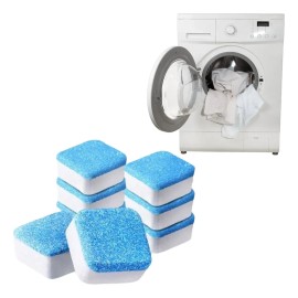 12 Tabletas Desinfectantes Para Limpiar El Plato De La Lavad