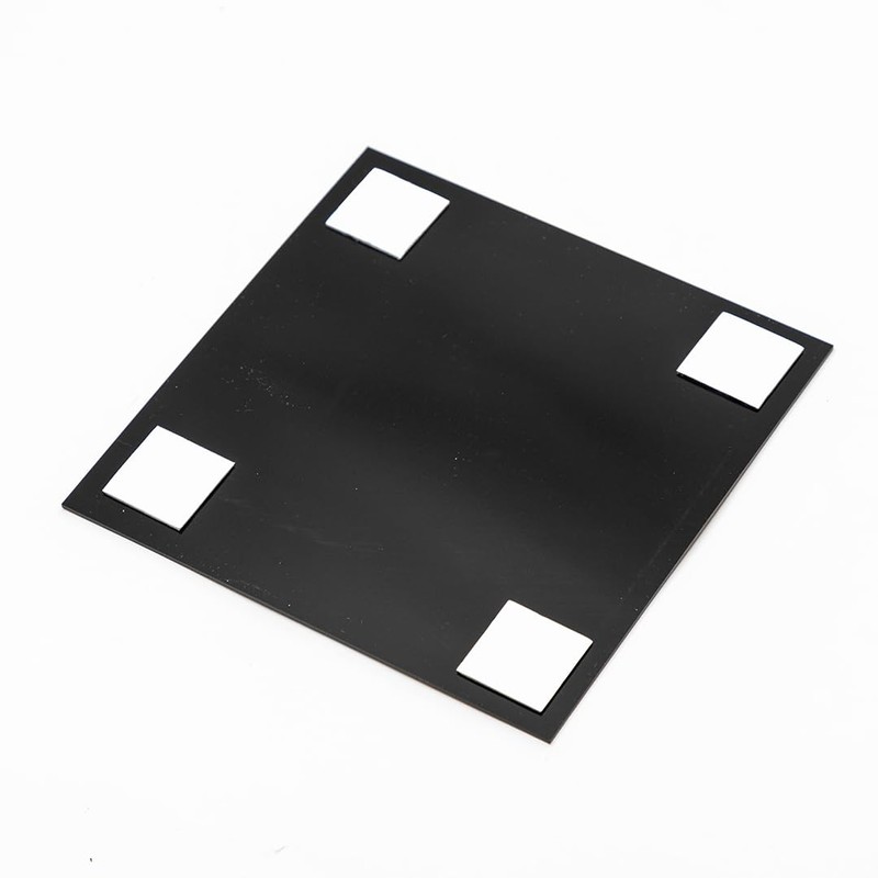 Square Restrooms Up Arrow Sign (Blue) - Medium 1 Pack