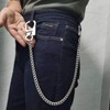 [Ahiller] Men's Wallet Chain, Double Locking Key Chain with Tungsten