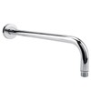 Extra Long Stainless Steel Shower Rain Head Arm Replacement Flange