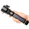 Multi Function Solar Power Military Flashlight Glass Breaker Camping Outdoor
