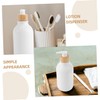 SHOWERORO Elegant Marble Soap Dispenser White Foam Pump Hand Pump