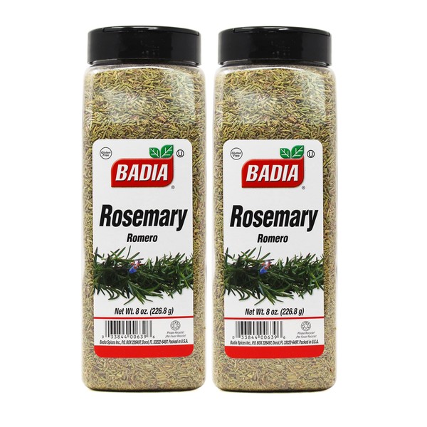 2 PACK-Whole Rosemary Leaves Leaf Dried / Romero Entero Kosher 2x8 oz
