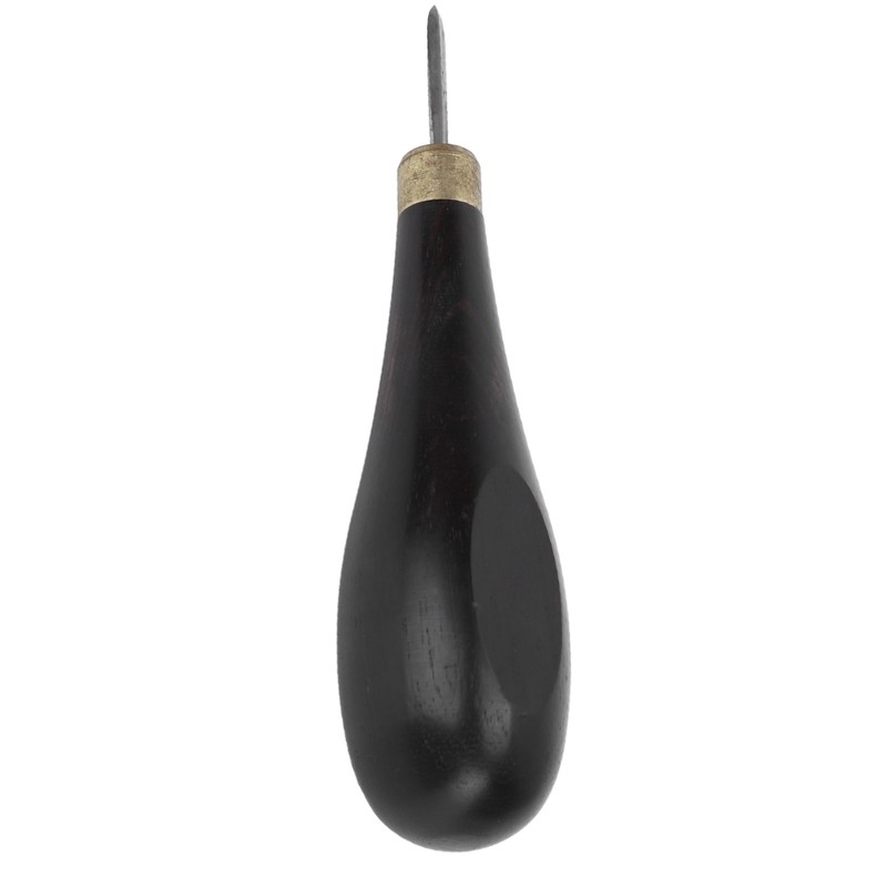 Rhombus Awl 5mm/6mm Professional Mahogany Handle Sandalwood Leather Diamond Awl