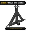 Nilight 3 Point 2" Trailer Hitch Receiver Category 1 Heavy