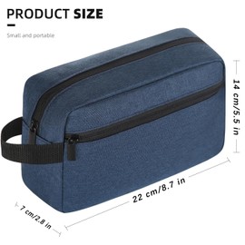 Hanging Toiletry Bag Portable Travel Bag with Hanging Hook, Toiletry Organizer Wash Bag Hanging Dopp Kit Shaving Kit Water-resistant Makeup Cosmetic Bag Organizer for Accessories, Women Men and Kids