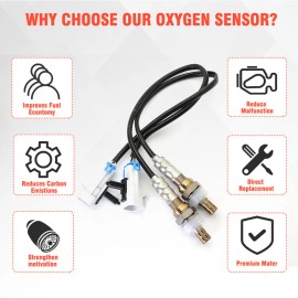 CNPAPC 4PCS Upstream and Downstream O2 Oxygen Sensor For Chevy 1500 5.3L GMC 234-4668