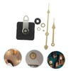 TEHAUX 1set Wall Clock Movement Mechanism Silent Clock Replacement Parts