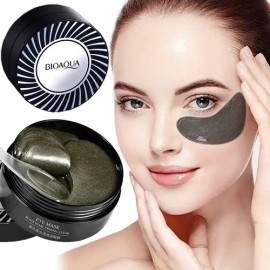 Parches Hidrogel De Ojos Bioaqua Elimina Ojeras Perla Negra