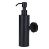 200ml Round Soap Dispenser WallMounted Shampoo Shower Gel Container Bathroom