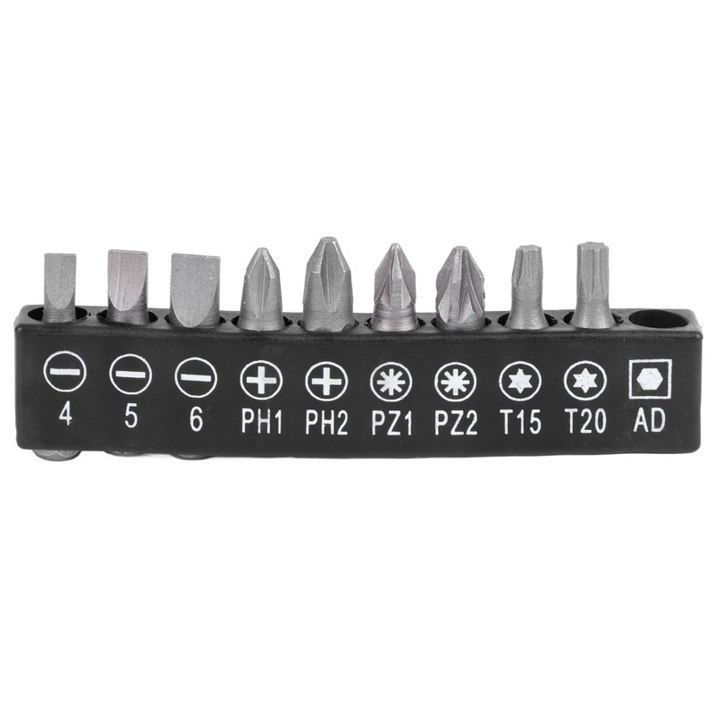 Cordless Electric Screwdriver with LED Light Alloy Steel 900mAh USB