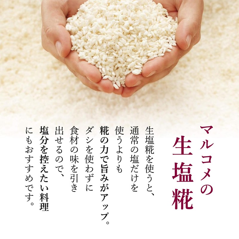 Marukome Plus Koji, Raw Salt Koji, 17.6 oz (500 g)