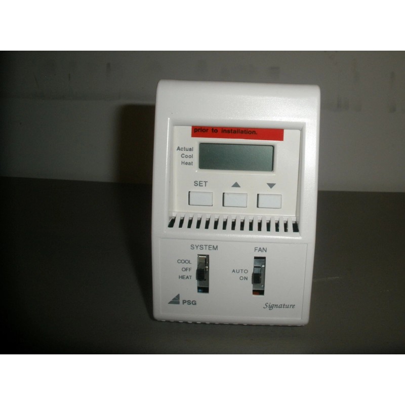 PSG TDE24U-AH11 DIGITAL SINGLE STAGE 24V THERMOSTAT HEAT/COOL
