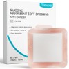 Dimora Silicone Super Absorbent Wound Dressings - Gentle Adhesive Bandages