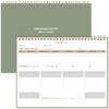 Weekly Productivity Planner - 8.5" x 11" Dashboard Desk Notepad