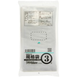 Konya Shoji 00722003 PE Plastic Bags 03 Transparent No. 100 Sheets 0.03 x 80 x 150 mm (100 ml) of Nutritional Drinks, Standard Bag, JIS Food Sanitation Act Compliant, Transparent Bag