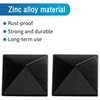 18 Pcs Snowboard Stomp Pads- Pyramid Studs Snowboard Grip Stomp