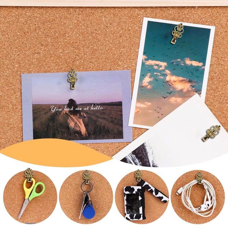 20 Pack Push Pin Hangers Push Pin Picture Hanger Hooks