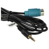 vhbw AUX Audio Adapter Cable Car Radio (120 cm) Compatible