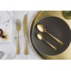 Amefa Austin 20pc Flatware Set - 18/0 Gold Stainless Steel