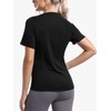 4 Pack Women's Short Sleeve Compression Shirts Dry Fit Workout