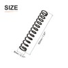 DTGN 1.2x8x50mm(DxODxL) Compression Spring - 20Pack - Good for Machinery