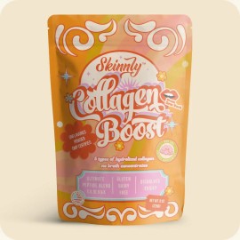 Skinnly Multi Collagen Peptides, Skin, Hair, and Gut Health - Unflavored 8 oz