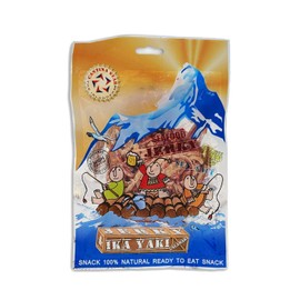 CANTINA STAR | Calamari Jerky (Dried Calamari) | Ika Yaki | 2.8 oz - All Natural & Wild Caught