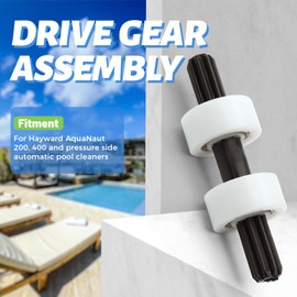 Jovraluxe Gear Shaft Assembly PVXH019SA for Hayward AquaNaut 200 400, Gear Drive Shaft Bearing