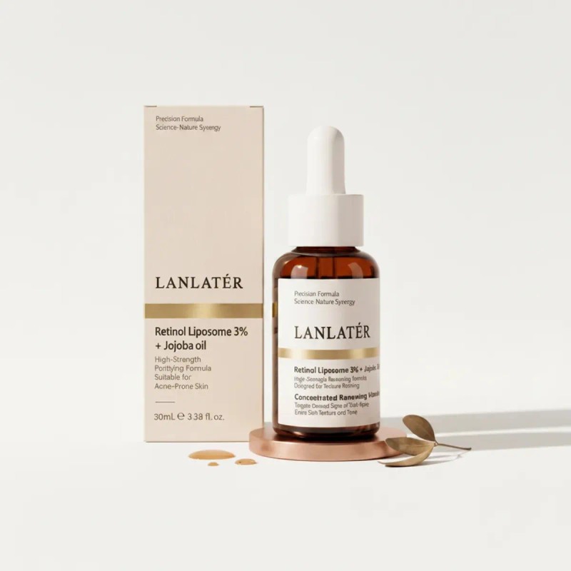 Sérum Facial Retinol Aceite Jojoba 30ml Piel Hidratada Antiarrugas