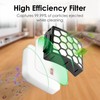 (4 Pieces) 1 HEPA + 3 Foam & Felt Filters