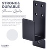 2x4 Door Barricade Brackets, Btowin VCF Pack of 2 U