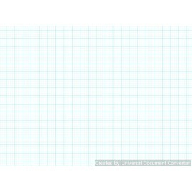 10 sheets - Large Format Graph Paper 1/4" scale Blue Ink (7 Different Sizes) - 18" x 24"