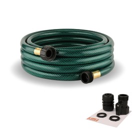Orgrimmar Garden Hose No Leaking for Watering: No Kink and Lightweight - 1/2" Water Hoses 15 FT with Fittings for Outdoor and Yard