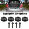 QUARKZMAN Boot Net Luggage Net Car Hook Plastic Mounting Hooks