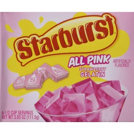 Starburst Gelatin – Strawberry, 12Count