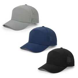 HH HOFNEN Quick Dry Baseball Cap Mesh Snapback Hat Sun and Rain Protection Structured Golf Trucker Hats for Men Women
