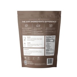 Just Ingredients Chocolate Bone Broth Protein - 15 Servings