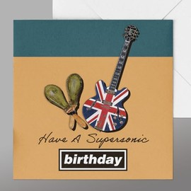Oasis Birthday Card, Birthday Card Oasis