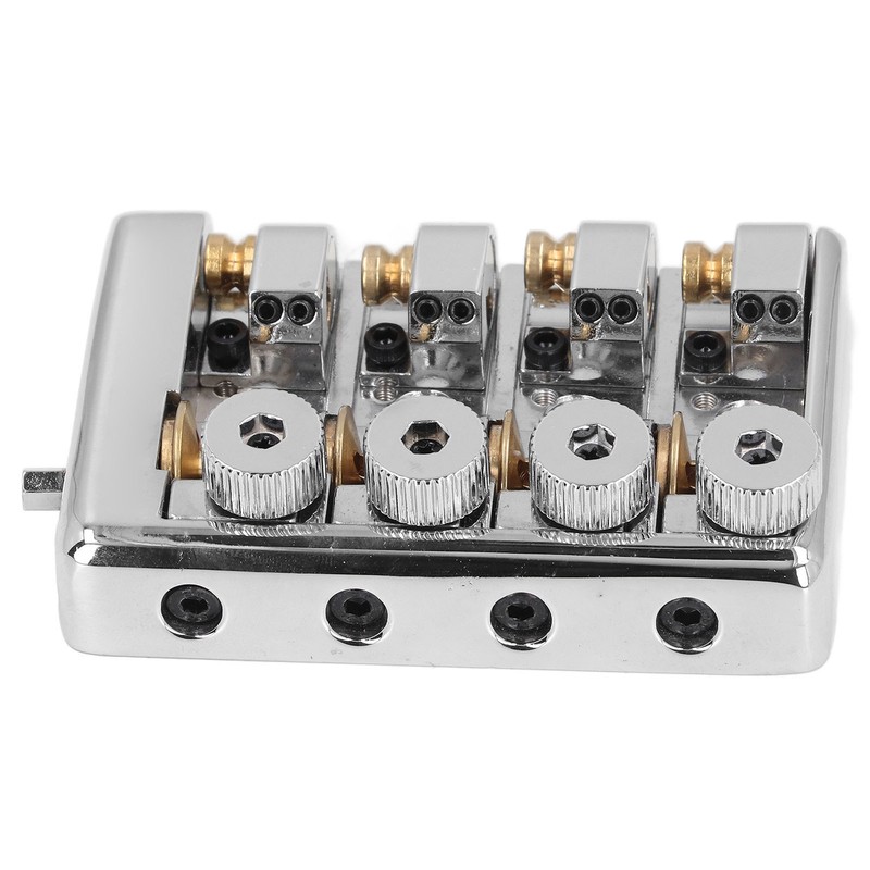 4 String Headless Electric Bass Bridge Zinc Alloy Brass Bridge